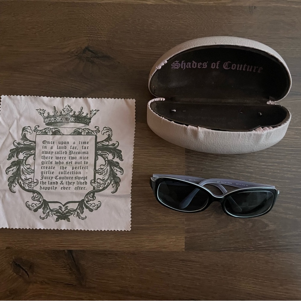 Juicy Couture Prescription Sunglasses 🕶️💖 (Vintage Y2K)